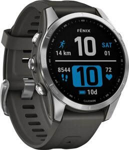 Garmin FENIX 7S Smartwatch (3,04 cm/1,2 Zoll, Garmin), Grau