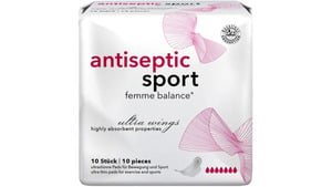 femme balance Damenbinde Antiseptic Sport