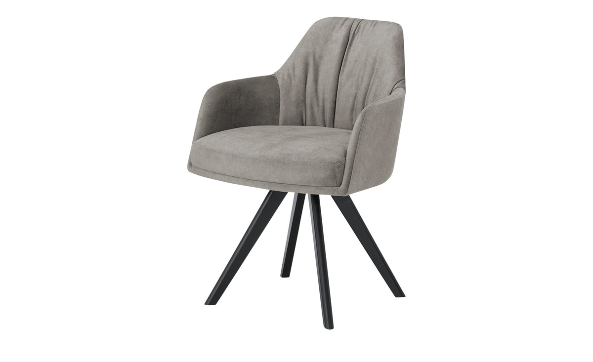 Bild 1 von Woodford Polsterstuhl  Milan grau Maße (cm): B: 57 H: 83 T: 64 Stühle