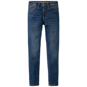 Jungen Slim-Jeans mit verstellbarem Bund BLAU