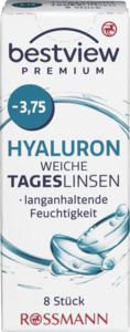 BestView Premium weiche Tageslinsen Hyaluron -3,75