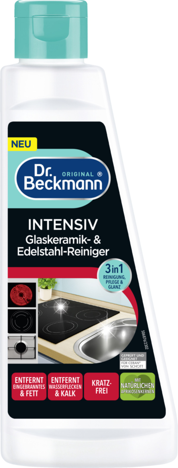 Bild 1 von Dr. Beckmann Intensiv Glaskeramik- & Edelstahl-Reiniger