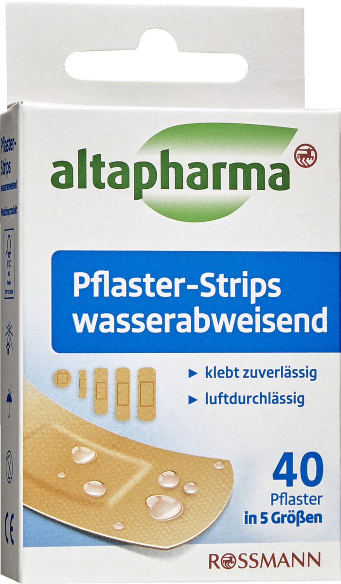 Bild 1 von altapharma Pflaster-Strips wasserabweisend