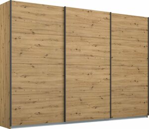 Rauch Schwebetürenschrank Oteli inkl. Wäscheeinteilung mit 3 Innenschubladen sowie zusätzlichen Böden, Beige
