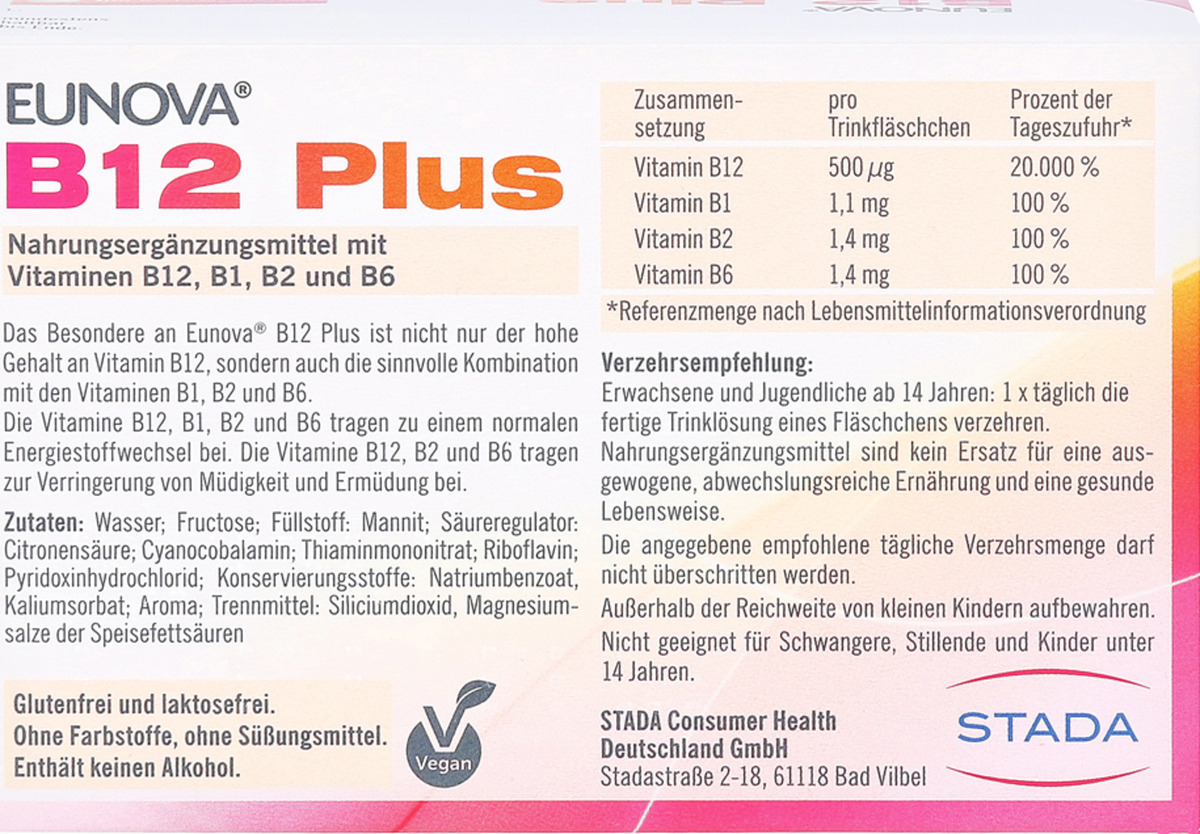 Bild 4 von Eunova Vitamin B12 Plus