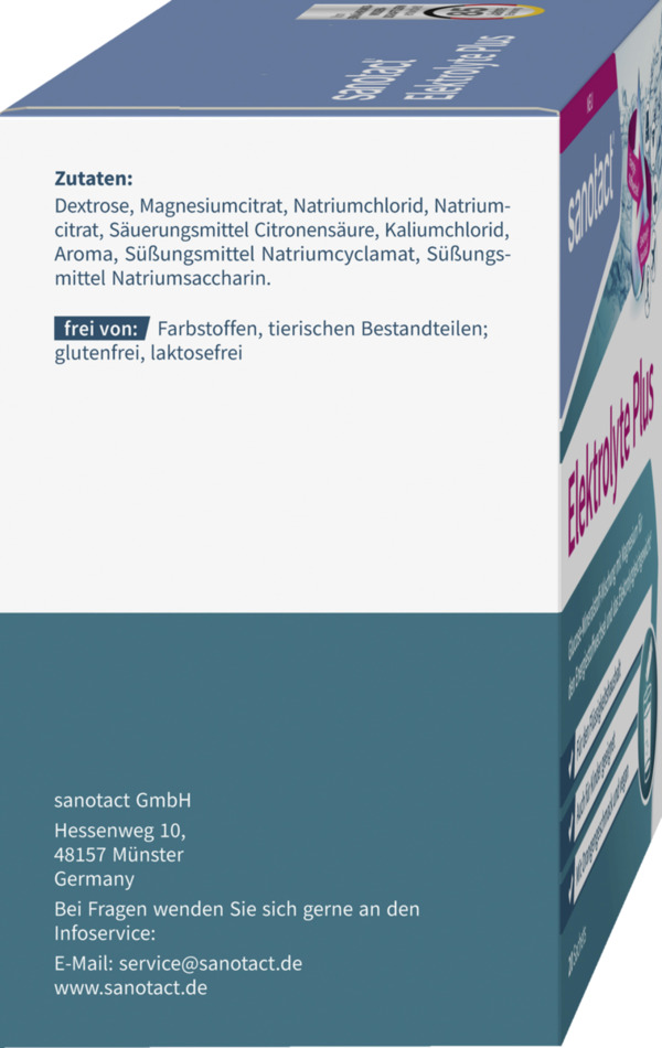 Bild 2 von sanotact® Elektrolyte Plus