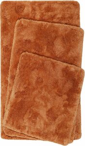 Badematte Porto Azzurro Homie Living, Höhe 30 mm, rutschhemmend beschichtet, fußbodenheizungsgeeignet, schnell trocknend, Polyester, rechteckig, Badteppich, uni, rechteckig & rund, waschbar, Badezi