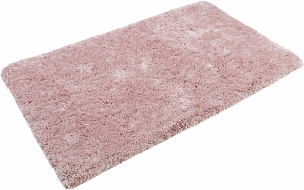 Bild 1 von Badematte Porto Azzurro Homie Living, Höhe 30 mm, rutschhemmend beschichtet, fußbodenheizungsgeeignet, schnell trocknend, Polyester, rechteckig, Badteppich, uni, rechteckig & rund, waschbar, Badezi