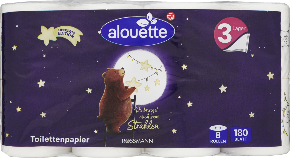 Bild 1 von alouette Toilettenpapier 3-lagig Winter Edition