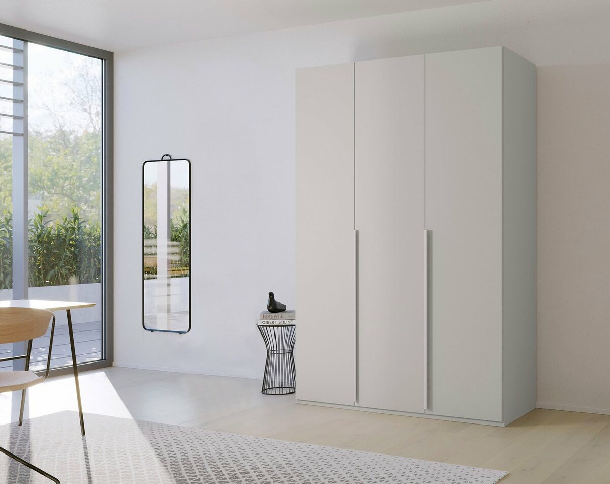 Bild 1 von Rauch Drehtürenschrank Purisma mit umfangreicher Innenausstattung, Grau