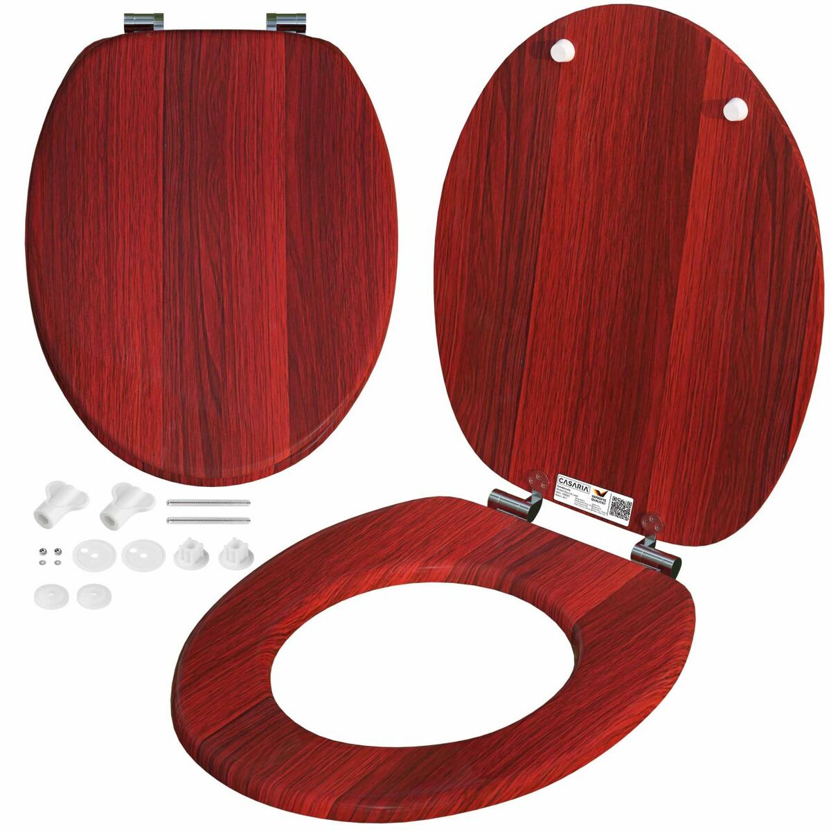 Bild 1 von Casaria® Toilettensitz Holz mit Absenkautomatik