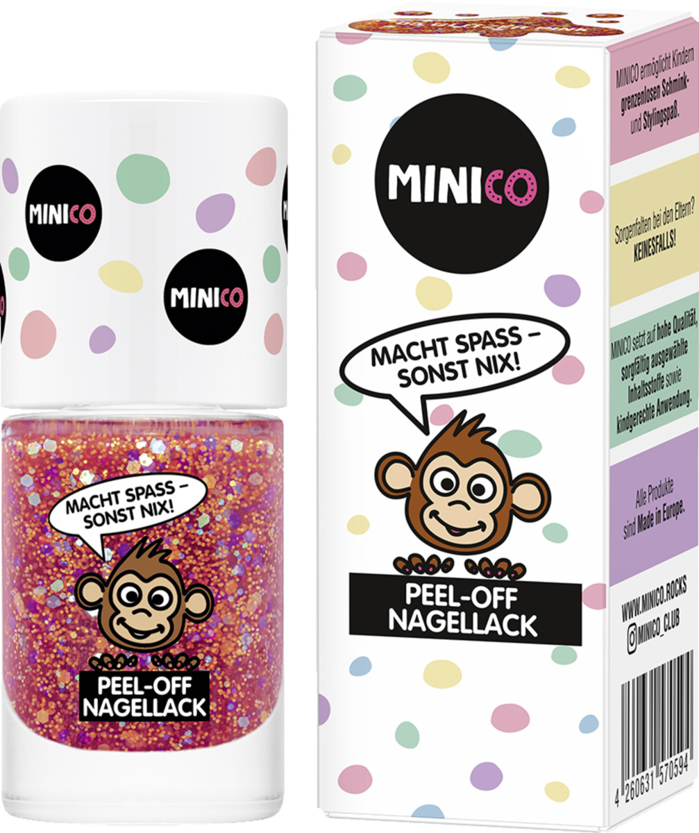 Bild 1 von MINICO Peel-Of Nagellack 05 Glitzer Pink