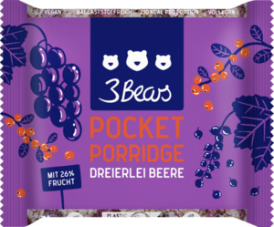 3Bears Pocket Porridge Dreierlei Beere