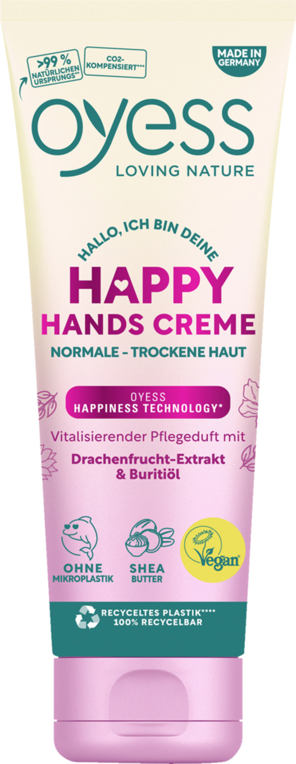 Bild 1 von OYESS Happy Hands fruchtige Handcreme