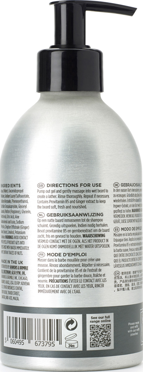 Bild 2 von Hawkins & Brimble Bartshampoo