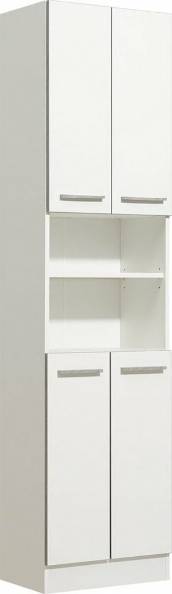 Bild 1 von PELIPAL Hochschrank Quickset 953 Breite 50 cm, Badschrank mit Sockel, Schubkasten, offene Fächer, Weiß