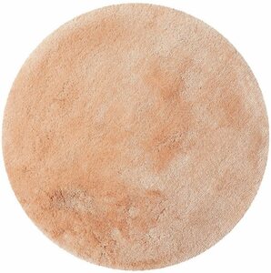 Badematte Porto Azzurro Homie Living, Höhe 30 mm, rutschhemmend beschichtet, fußbodenheizungsgeeignet, schnell trocknend, Polyester, rund, Badteppich, uni, rechteckig & rund, waschbar, Badezimmerte