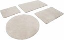 Bild 1 von Badematte Porto Azzurro Homie Living, Höhe 30 mm, rutschhemmend beschichtet, fußbodenheizungsgeeignet, schnell trocknend, Polyester, rechteckig, Badteppich, uni, rechteckig & rund, waschbar, Badezi