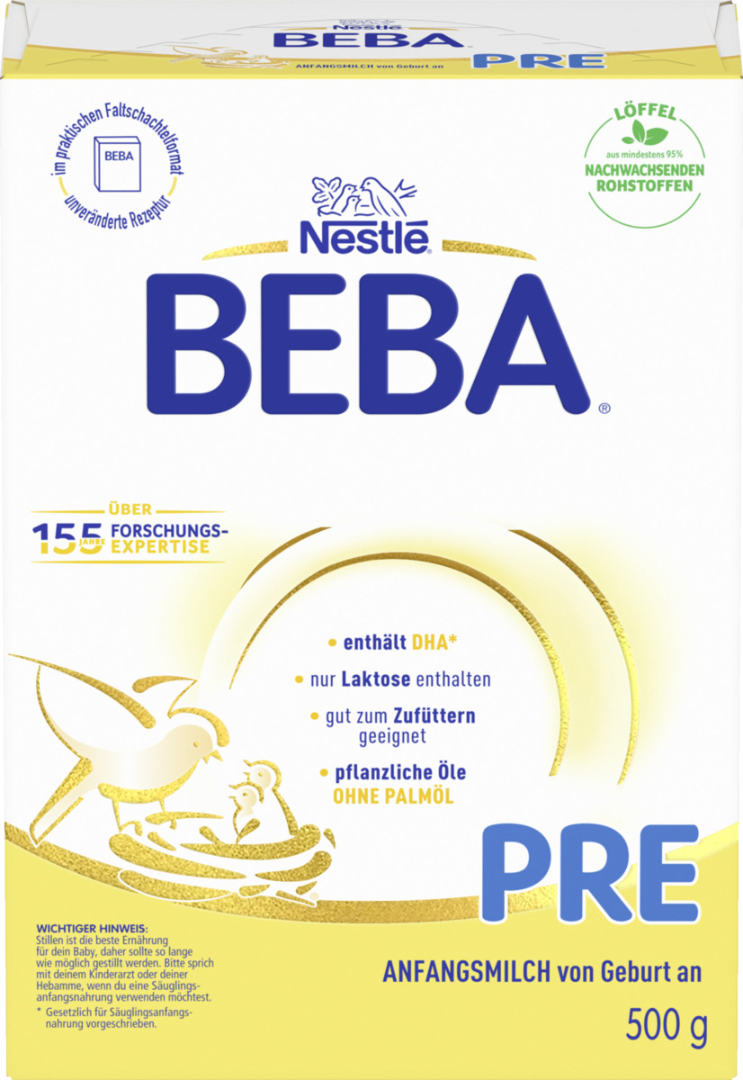 Bild 2 von BEBA PRE Anfangsmilch von Geburt an