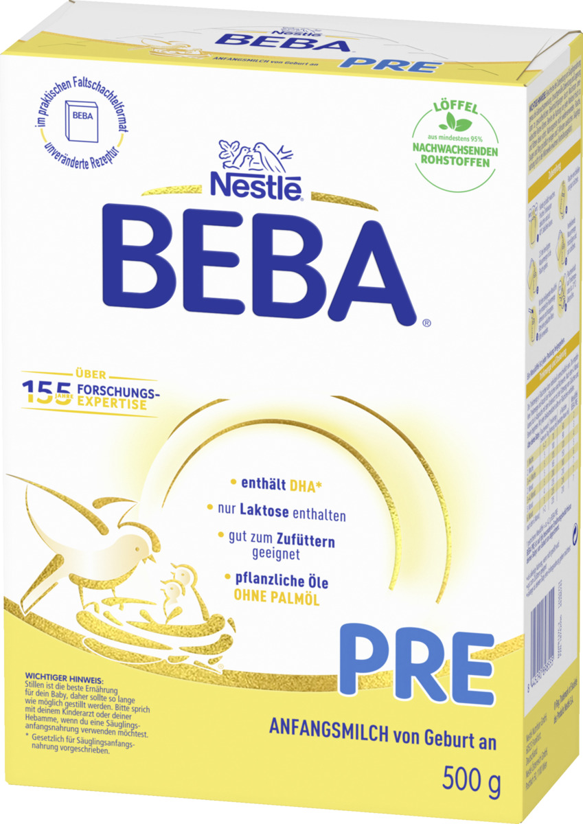 Bild 3 von BEBA PRE Anfangsmilch von Geburt an