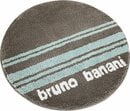 Bild 1 von Badematte Daniel Bruno Banani, Höhe 20 mm, rutschhemmend beschichtet, fußbodenheizungsgeeignet, schnell trocknend, strapazierfähig, Polyester, rund, mit Streifen, Badteppich, Badematten auch als 3