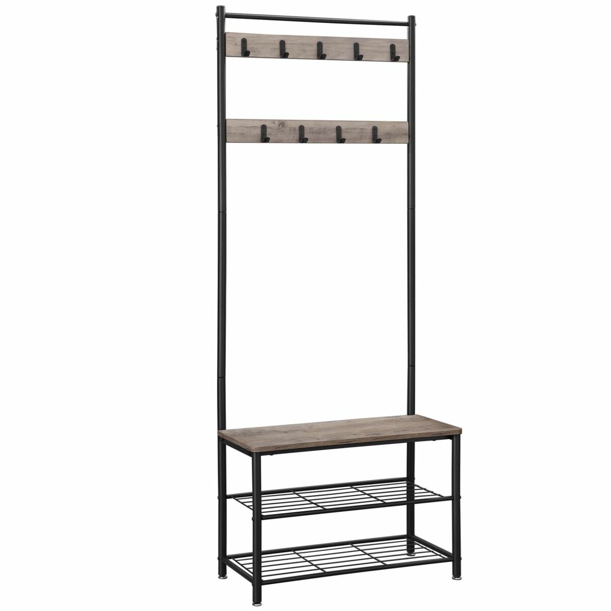 Bild 1 von VASAGLE Garderobenständer, 3 Ablagen, Höhe 175 cm