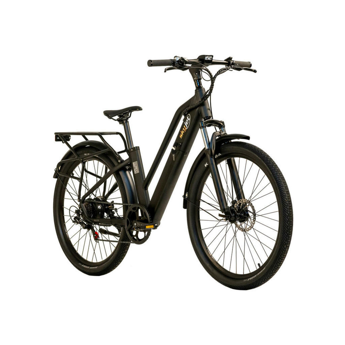 Bild 1 von skyjet E-Trekkingrad 6A 6A  27,5 Zoll Rahmenhöhe 40 cm 7 Gänge schwarz schwarz ca. 250 W ca. 36 V ca. 27,5 Zoll