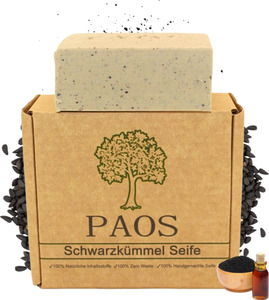 PAOS Schwarzkümmel Seife