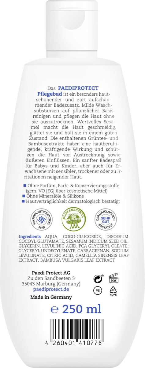 Bild 2 von PAEDIPROTECT Pflegebad sensitiv