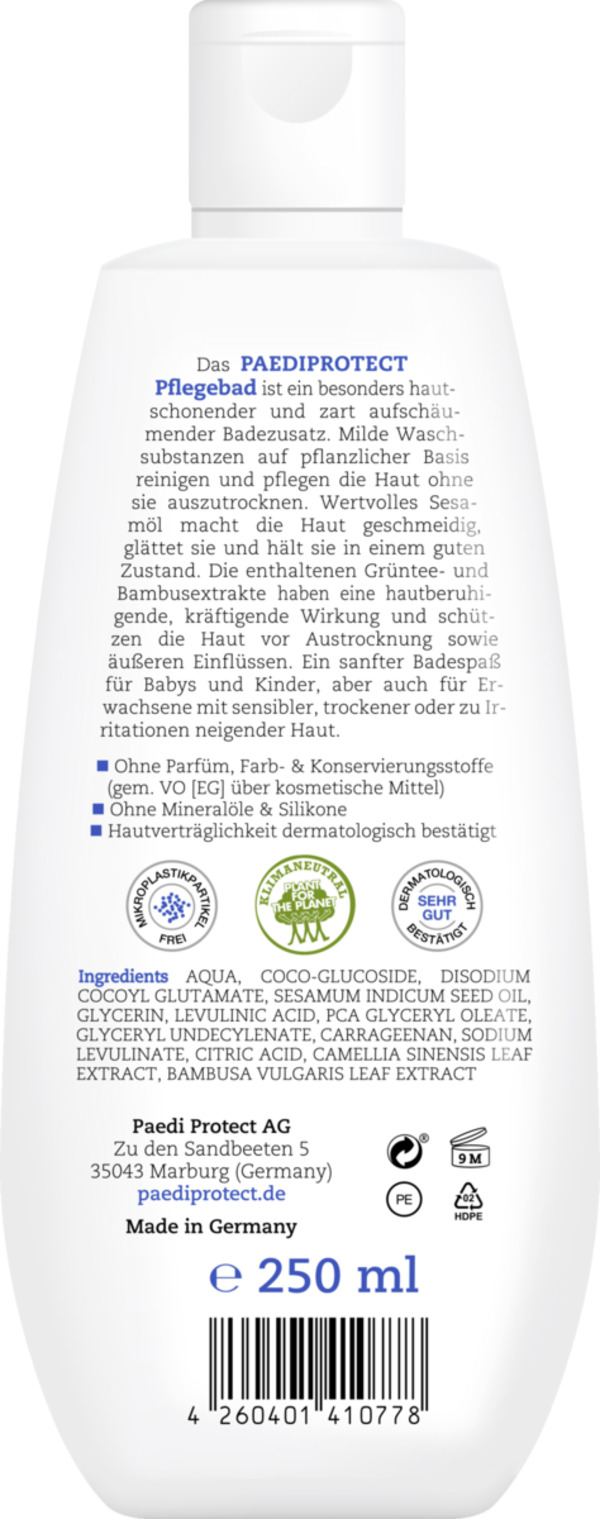 Bild 2 von PAEDIPROTECT Pflegebad sensitiv