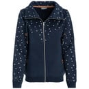 Bild 1 von Damen Sweatjacke mit Schalkragen DUNKELBLAU