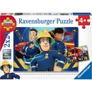 Bild 1 von Ravensburger 09042 Puzzle Feuerwehrmann Sam hilft dir in der Not 2 x 24 Teile