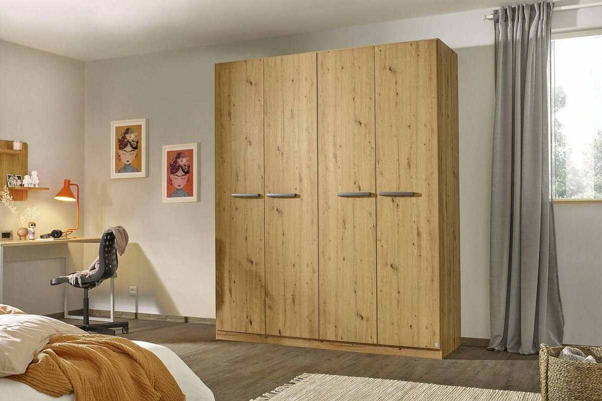 Bild 1 von Rauch Drehtürenschrank Modi inkl. Stoff-Organizer mit 6 Fächern, optional mit Spiegel erhältlich, Beige