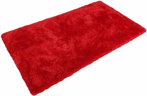 Badematte Porto Azzurro Homie Living, Höhe 30 mm, rutschhemmend beschichtet, fußbodenheizungsgeeignet, schnell trocknend, Polyester, rechteckig, Badteppich, uni, rechteckig & rund, waschbar, Badezi