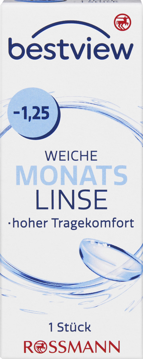 Bild 1 von BestView weiche Monatslinse -1,25