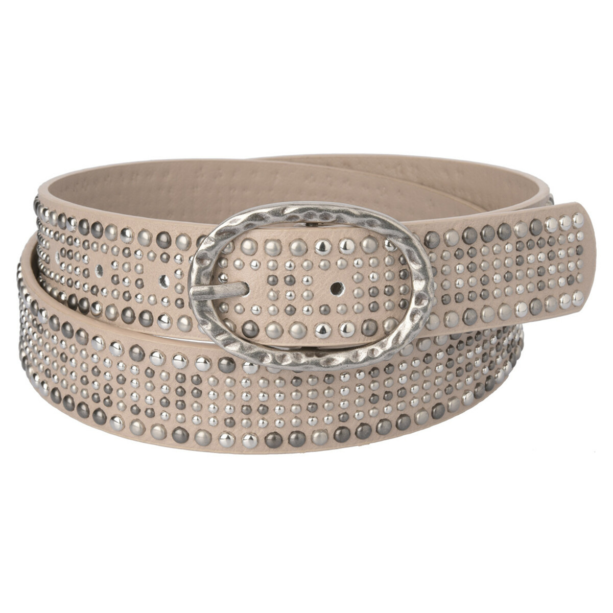 Bild 1 von Damen Gürtel mit Nieten BEIGE