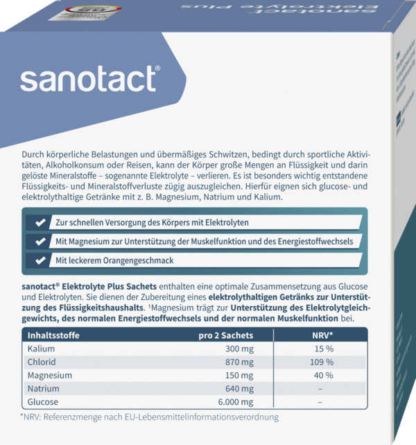 Bild 4 von sanotact® Elektrolyte Plus
