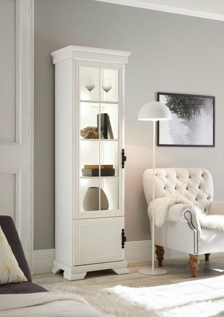 Bild 1 von Home affaire Vitrine Royal Höhe ca. 192 cm, Weiß