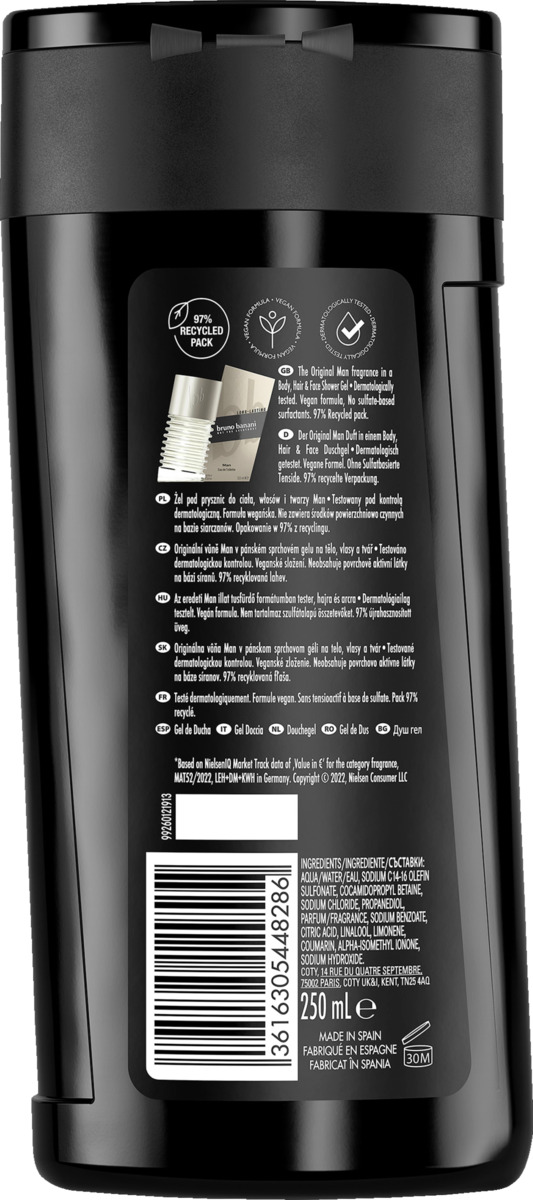 Bild 2 von bruno banani Man 3in1 Shower Gel