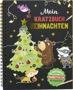 IDEENWELT Kratzbuch Weihnachten