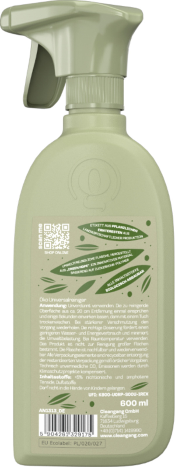 Bild 2 von cleangang Öko Universalreiniger