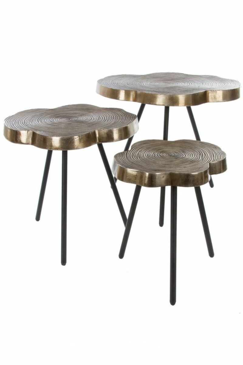 Bild 1 von My Flair Metall-Beistelltische-Set, Blatt