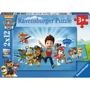 Bild 1 von Ravensburger 07586 Puzzle: Ryder und die Paw Patrol 2x12 Teile