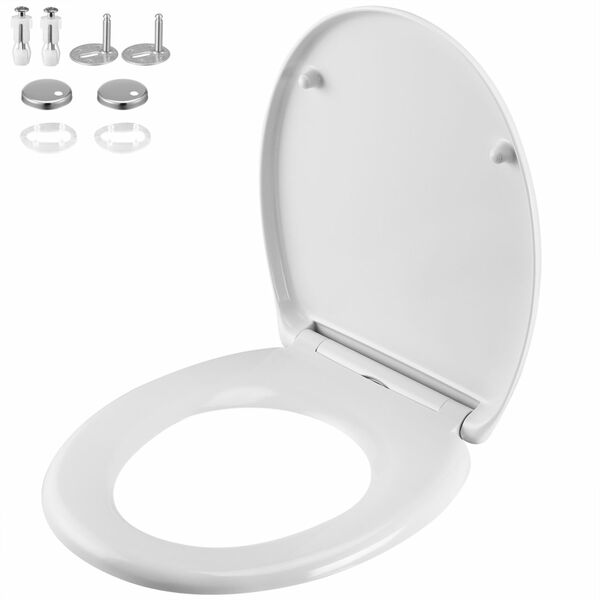 Bild 1 von Casaria® Toilettensitz Weiß mit Absenkautomatik