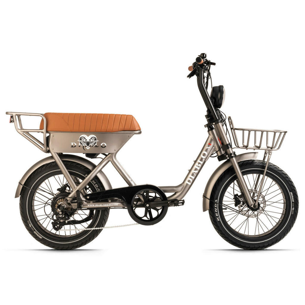 Bild 1 von DIABLO BIKES E-Citybike X1 20 Zoll Rahmenhöhe 46 cm 7 Gänge grau grau ca. 250 W ca. 20 Zoll