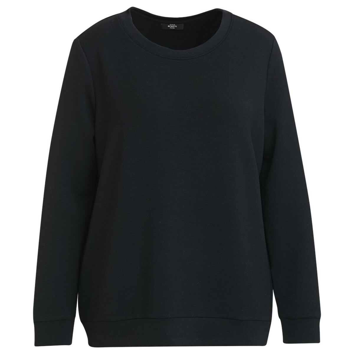 Bild 1 von Damen Sweatshirt im Basic-Look SCHWARZ