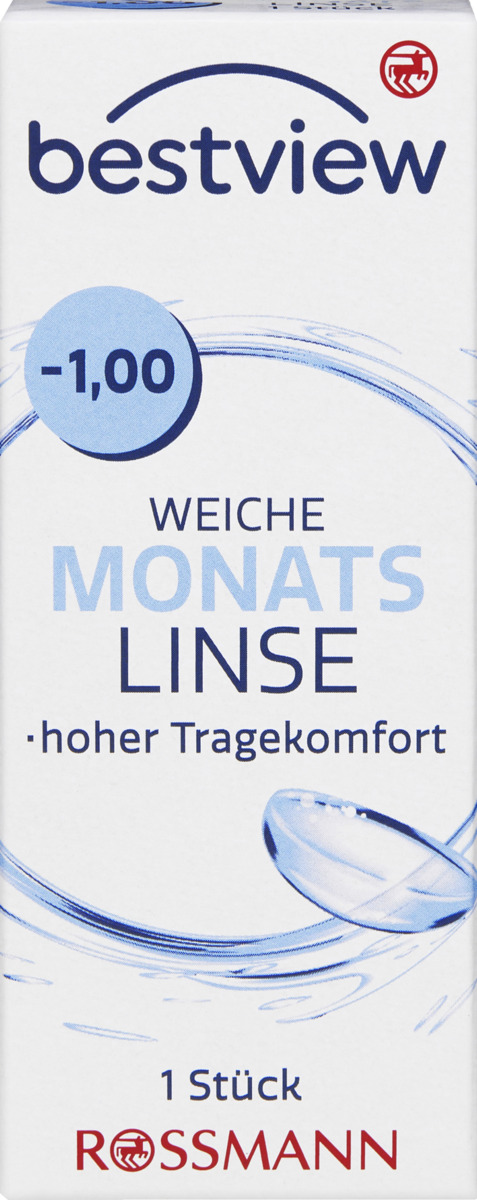 Bild 1 von BestView weiche Monatslinse -1,00