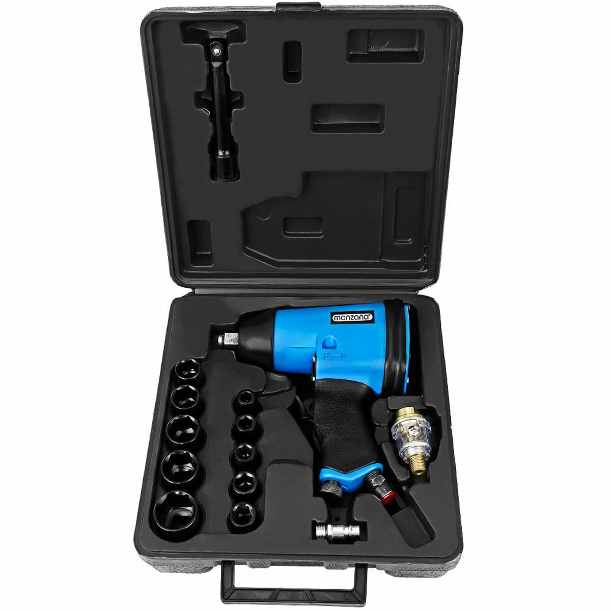 Bild 1 von monzana® Druckluftschrauber-Set 1/2 17-teilig