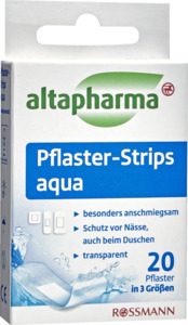 altapharma Pflaster-Strips Aqua
