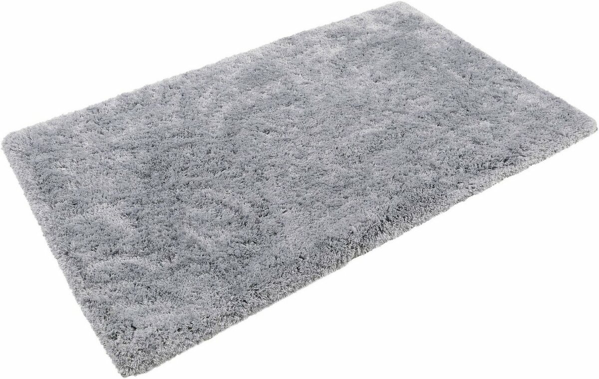 Bild 1 von Badematte Porto Azzurro Homie Living, Höhe 30 mm, rutschhemmend beschichtet, fußbodenheizungsgeeignet, schnell trocknend, Polyester, rechteckig, Badteppich, uni, rechteckig & rund, waschbar, Badezi